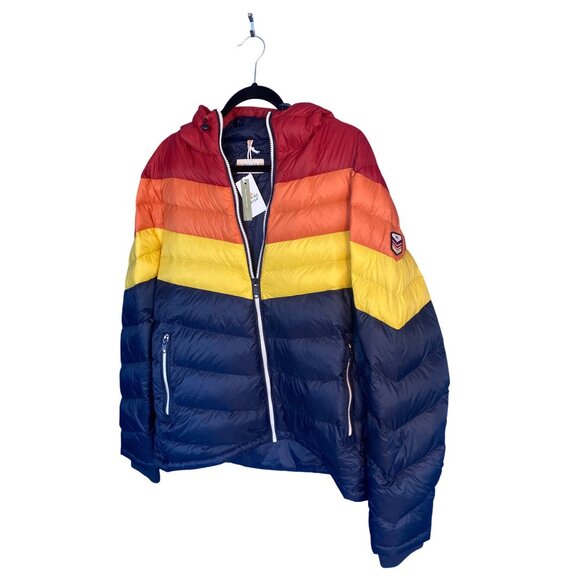 NWT Marine Layer Retro Portillo Down Puffer Jacket Men's Large MSRP$248 - Picture 15 of 16